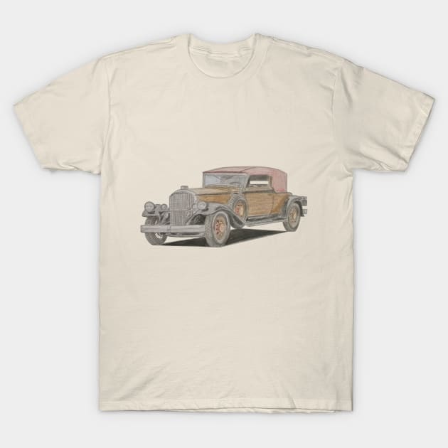 vintage car T-Shirt by An.D.L.